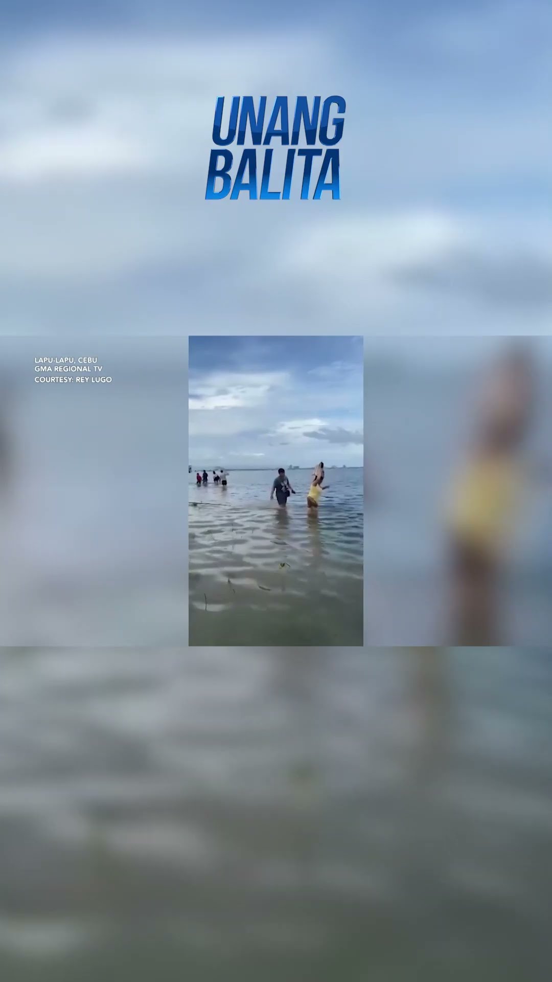 Bahagi ng Boardwalk sa San Vicente Marine Sanctuary, bumigay! #shorts l Unang Balita
