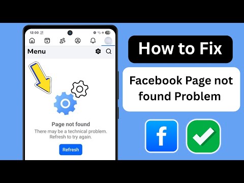 How to Fix Facebook Page not found Problem | There may be a technical problem in Facebook