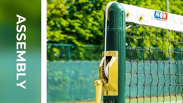 How To: Install Vermont Round Tennis Posts | Net World Sports