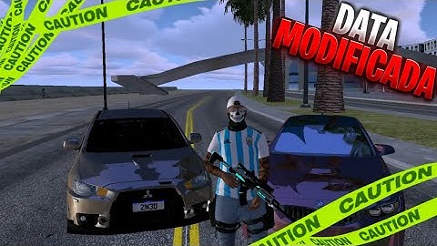 SAIU!!!DATA MODIFICADA ULTRA REALISTA ESTILO FIVEM-ANT CRASH  PARA SAMP LAUNCHER ANDROID!!!