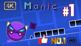 Manic Layout (Easy Demon) - Geometry Dash