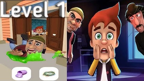 Save The House Level 1 Scary Robber Game Video Android iOS Gameplay and Walkthrough By Z & K Games