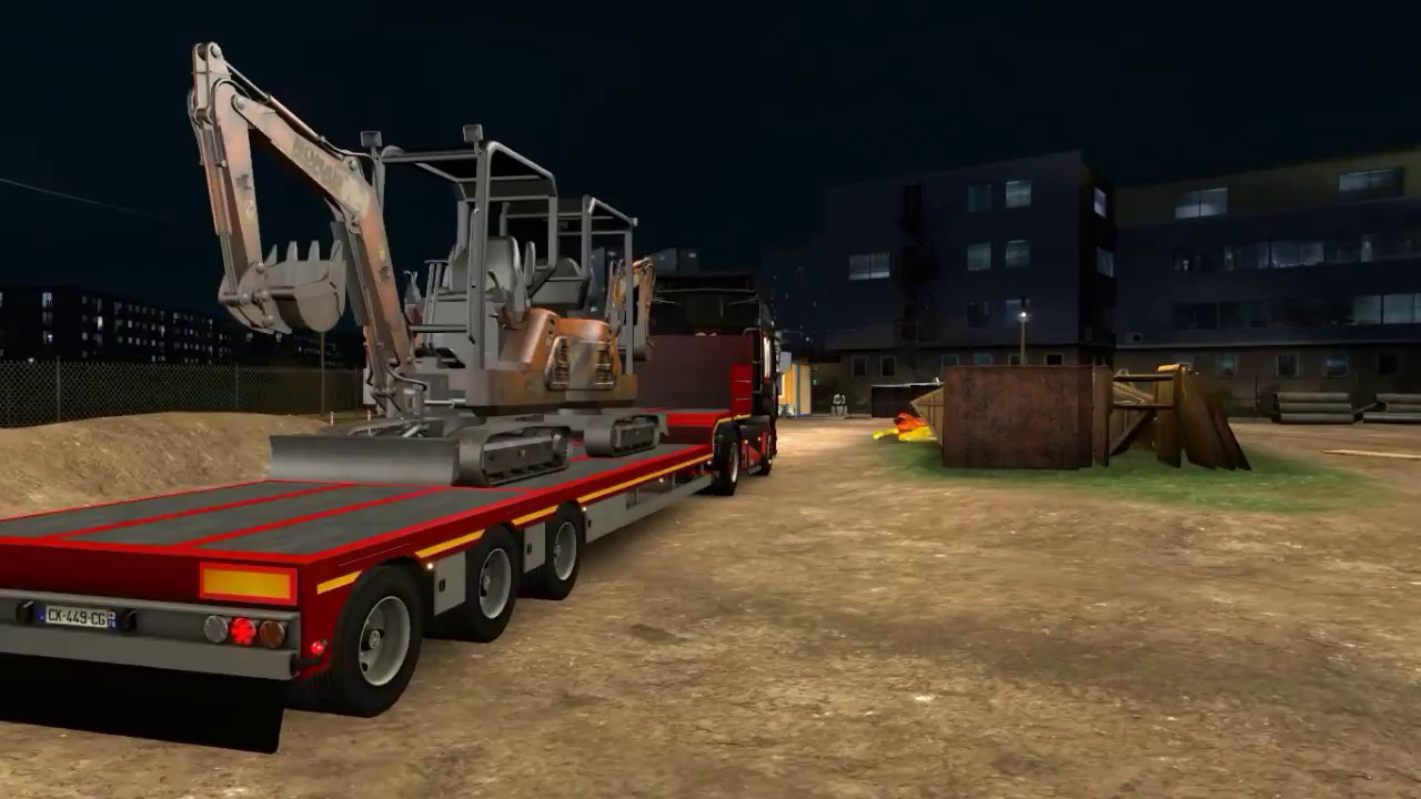 ETS2 @ Road to 100 % Locked The Giant Map | Renault Premium | Paris (F) - Ostróda (PL)