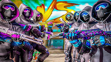 3 IRIDESCENT YouTubers VS 4 DIAMOND Players in MW2 RANKED PLAY😱