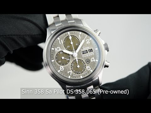 Sinn 358 Sa Pilot DS 358.065 (Pre-owned)