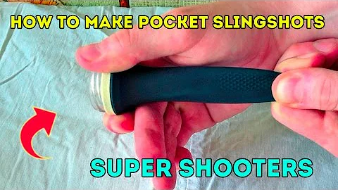 DIY: How To Make Pocket Slingshots - Super Shooters