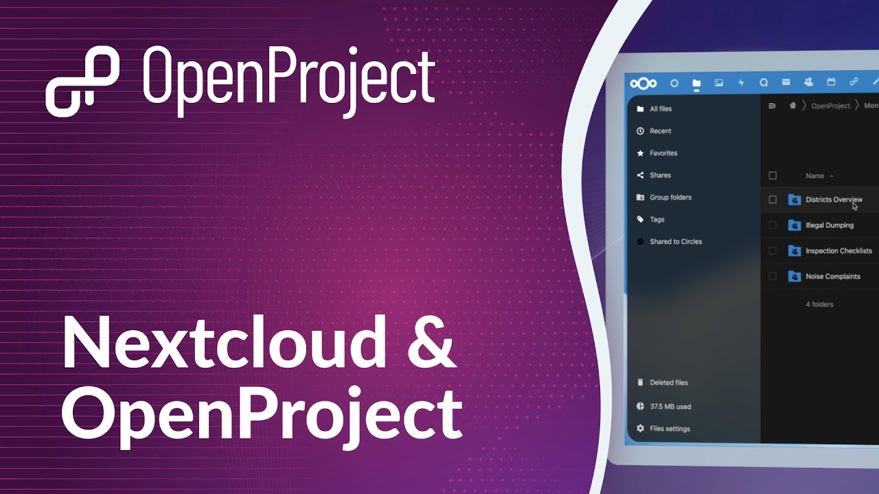 OpenProject Nextcloud Integration - Working Smarter Together - YouTube