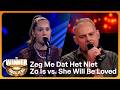 Zeg Me Dat Het Niet Zo Is vs. She Will BeLoved // Enza vs. Glenn // The Winner Takes It All