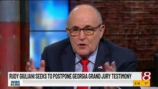 Rudy Giuliani seeks to postpone Georgia grand jury testimony