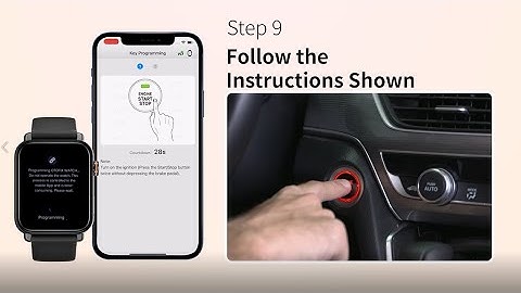 OTOFIX Watch Pairing with a Honda