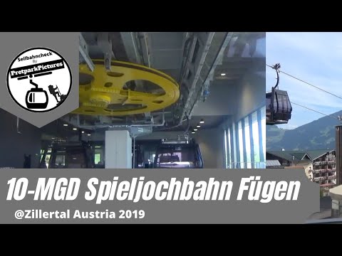 10-MGD Spieljochbahn Fügen Bergfahrt - Zillertal Austria