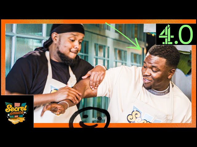 Chunkz u0026 Michael Dapaah's EXTRA HOT Cook-Off! | Secret Sauce | Channel 4.0 class=