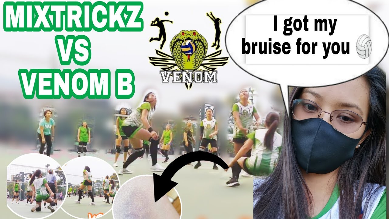 MIXTRICKZ VS TEAM VENOM Volleyball Match / NO PAIN NO GAIN PAZ CAPISTRANO