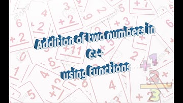 Program to add two numbers in C++ using function in URDU/Hindi