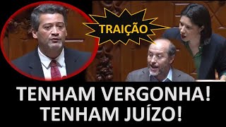 O Presidente traidor* vs Chega sem vergonha e sem juízo* (*alegadamente)