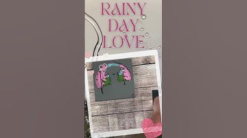 Spring Rain Svg Shadow Box, Couple Walking In Love 3D Layered Shadowbox