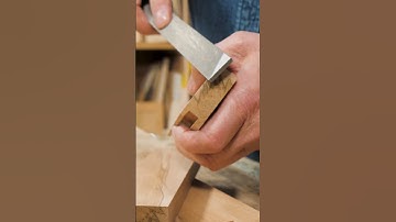 A simple tool to soften those sharp corners  #woodworking #tipsandtools #shorts