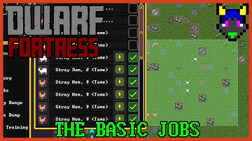 Pastures, Digging, and Chopping | Dwarf Fortress Steam Tutorial