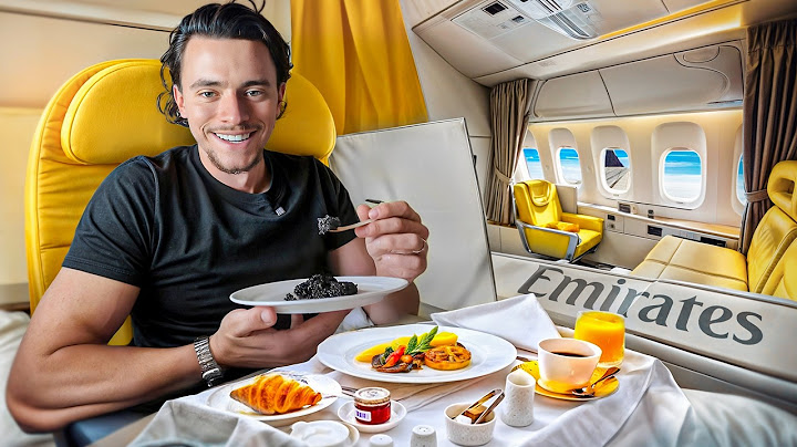J'ai testé la FIRST CLASS d'Emirates... ça vaut vraiment 10.000€ ?
