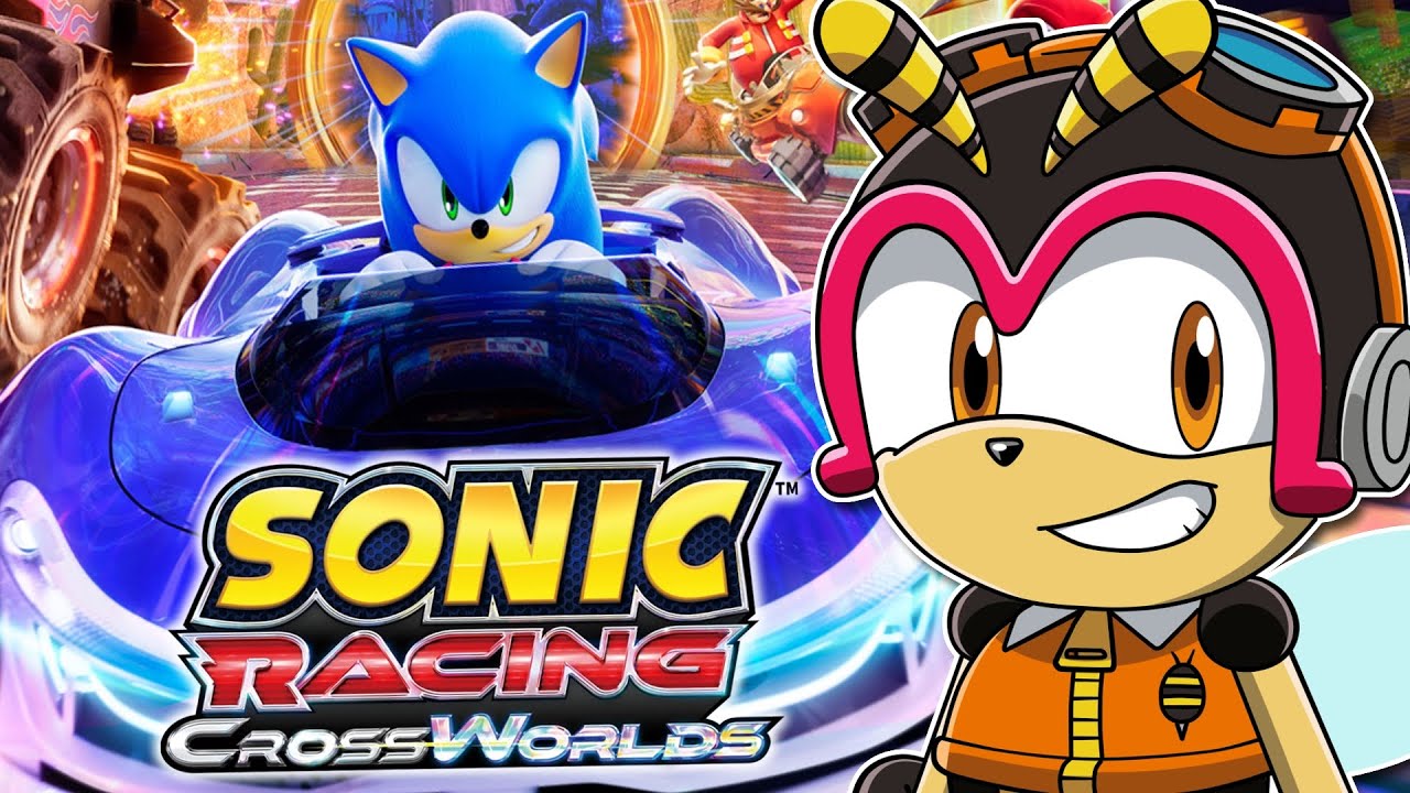 Charmy Plays Sonic Racing Crossworlds LIVE