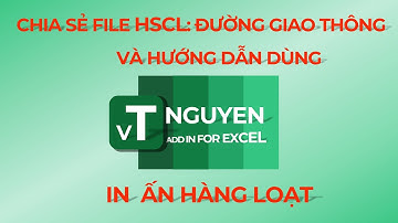 Lập hồ sơ chất lượng bằng excel - File HSCL đường giao thông
