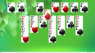 Solution to freecell game #24265 in HD screenshot 3