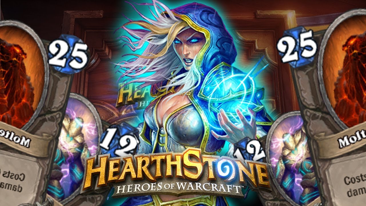 GIANT QUEST MAGE + 20 Packs (Hearthstone)