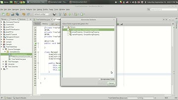 JavaFX TreeTableView Tutorial #2   Multiple Columns with Complex Data