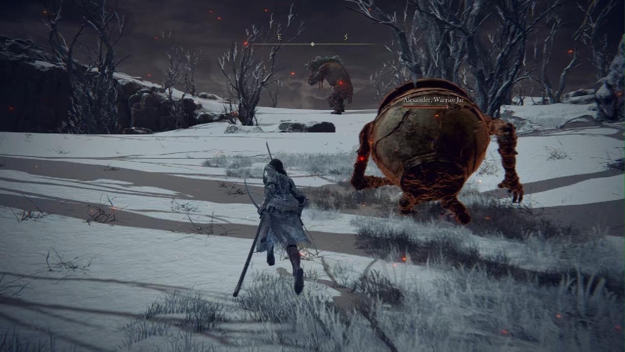 Elden Ring NG+ | Fighting Fire Giant Alongside Alexander - YouTube