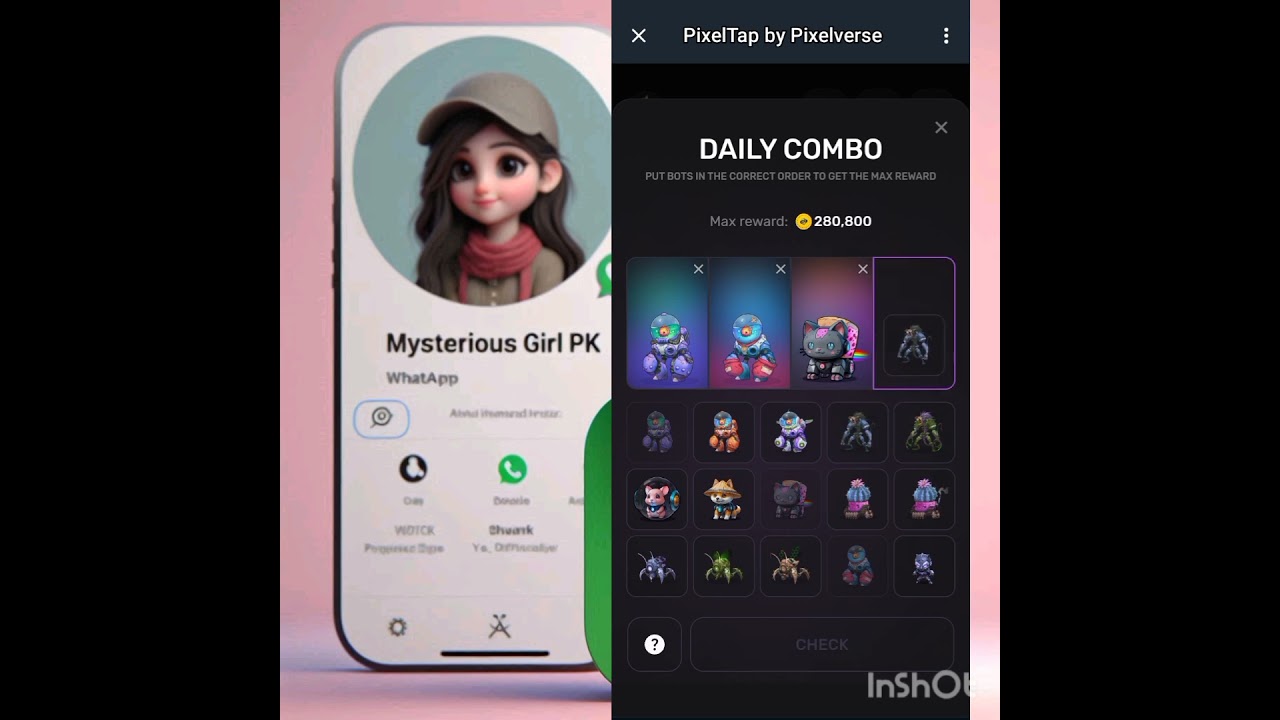 Pixelverse 3 July CombO Cards 