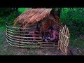 Builder Best Video: Save Wild Pig From Hole and  Building Mini Wild Pig  House ,Wild Boar House