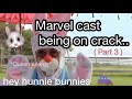 The Marvel cast being on crack for 2 minutes and 21 seconds straight 💅🏼💅🏼 PART 3