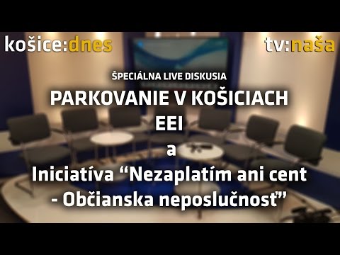 Diskusia EEI a Iniciatíva "Nezaplatím ani cent - občianska neposlušnosť"