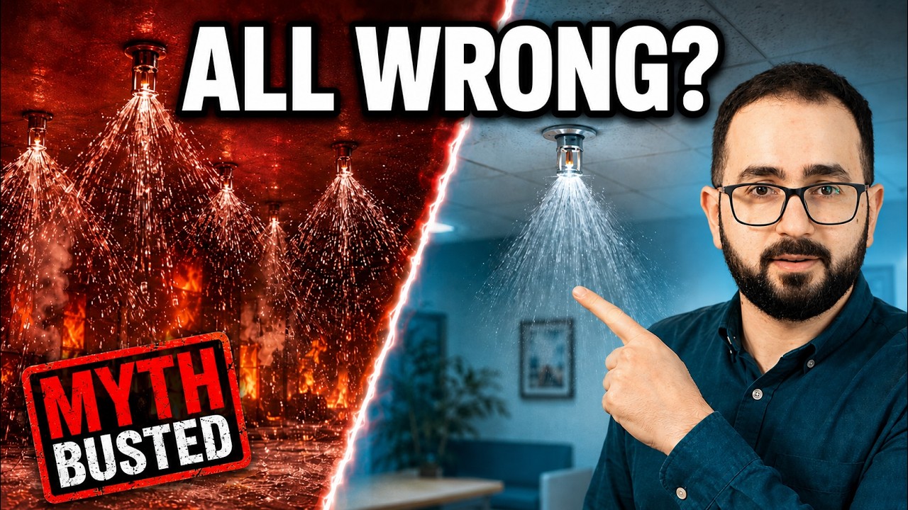 Fire Sprinklers Myths: 5 Lies Hollywood Taught You - YouTube