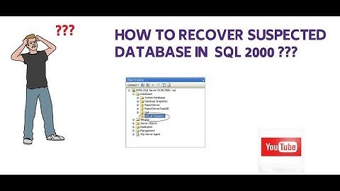 How To Repair A Suspect Database In MS SQL