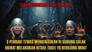 Download Lagu EVAKUASI MENCEKAM 3 PENDAKI SOMPRAL, RITUAL TOGEL YG BERUJUNG KEMATIAN DI GUNUNG SALAK MP3
