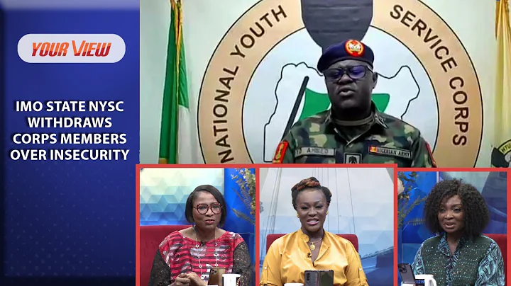 DG, NYSC Spills Why Corp Members Were Withdrawn From Imo State [EXCLUSIVE]
