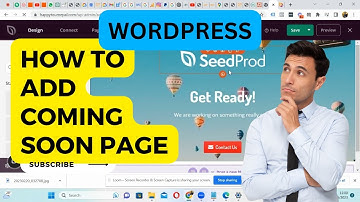 How to Set Up   Coming Soon & Maintenance Page For WordPress 🛠️