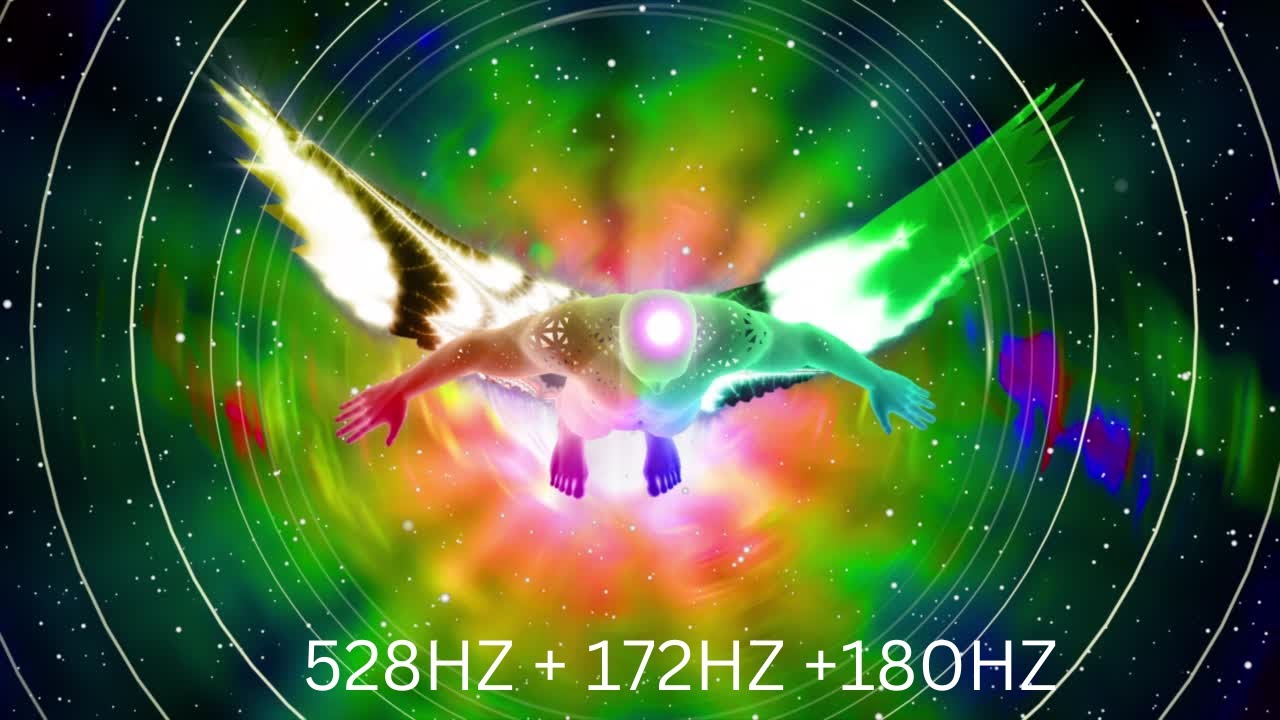 528Hz + 172Hz + 180Hz Promotes Transformation and brings miracles into your life peace relaxation
