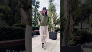 Margaux 26Press撥水ナイロンノーカラーBlousonmg Jk 26013 -S