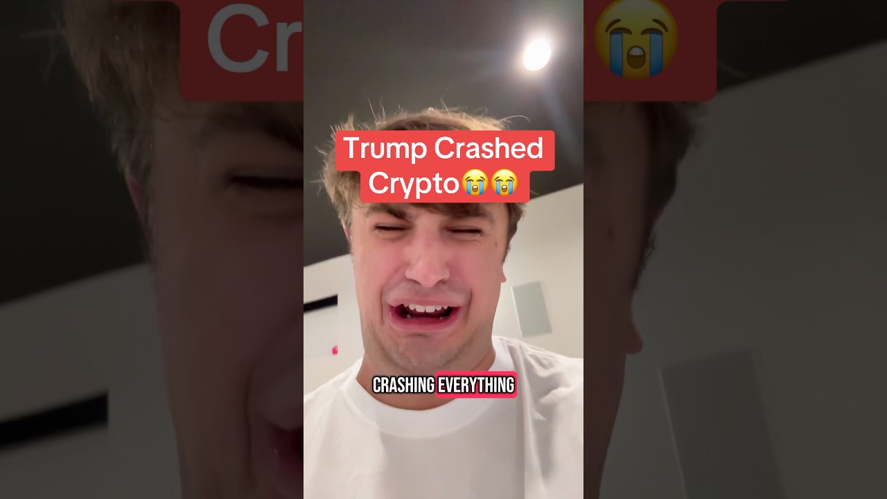 ⁣Trump Crashed Crypto😭😭