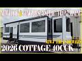 3" THICK WALLS! 2026 Cedar Creek Cottage 40CCK Destination Trailer by Forestriver @ Couchs RV Nation