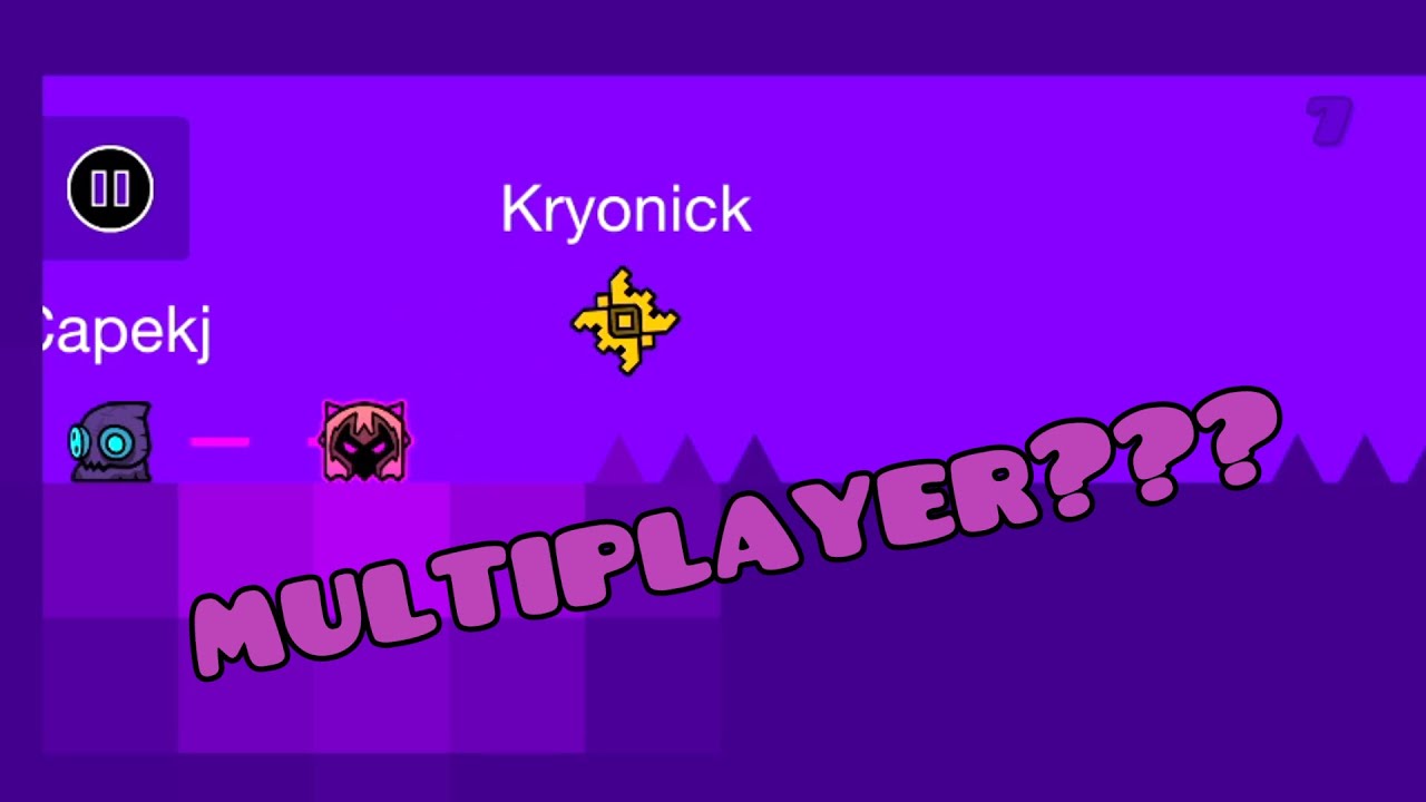 Geometry Dash ONLINE Multiplayer is insane... YouTube