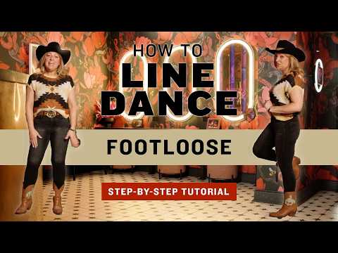 How to Line Dance to Footloose | Free Line Dance Tutorial at Category 10