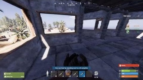 Fastest heli take down in console rust-solo PS4