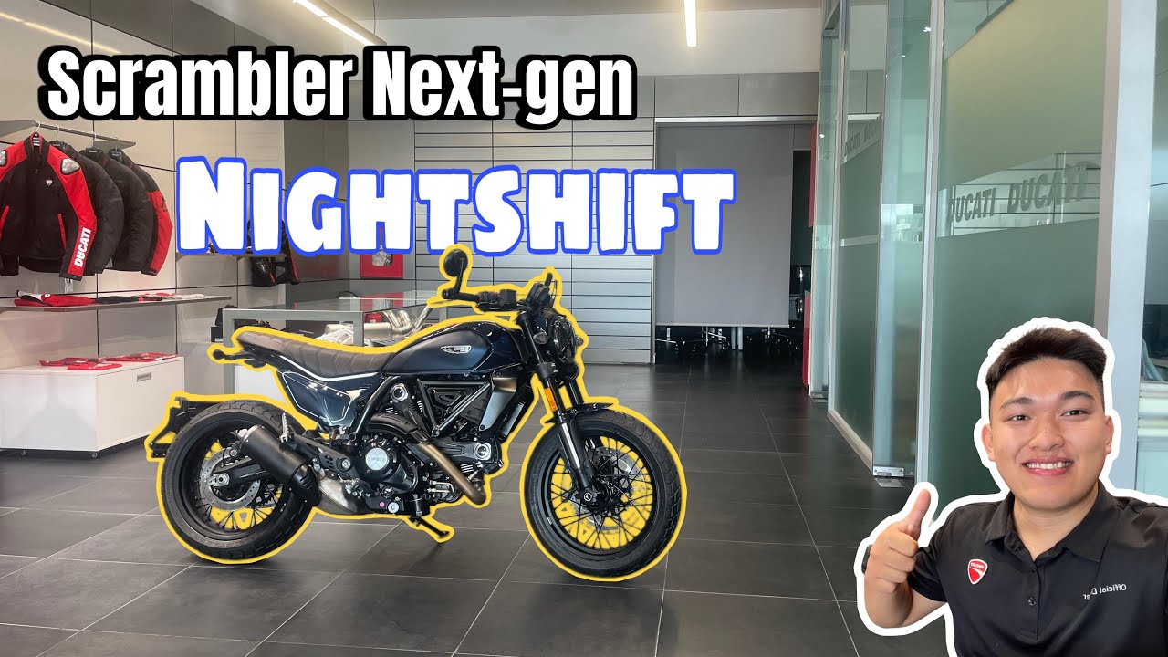 Ducati Scrambler Nightshift Next-Gen 2024 I Chiếc Scrambler "ẤN TƯỢNG" với nhiều điểm thú vị