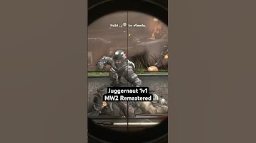 Juggernaut 1v1 - COD MW2 Remastered #shorts #cod #mw2