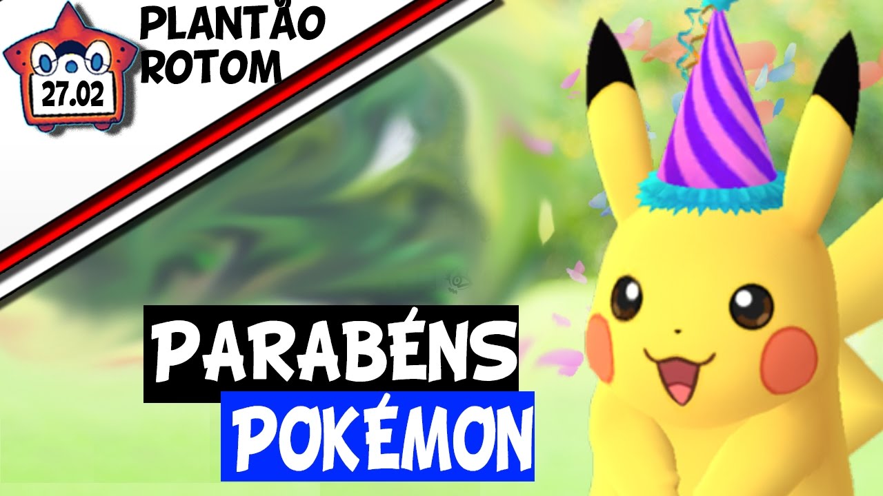 Parabéns Pokémon! - Pocket Rotom