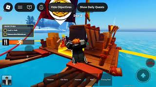 100 days at sea part 1 #robloxgameplay 