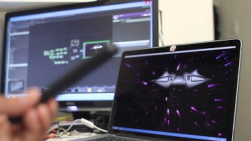 TouchDesigner Accelerometer Controlling 3D Object